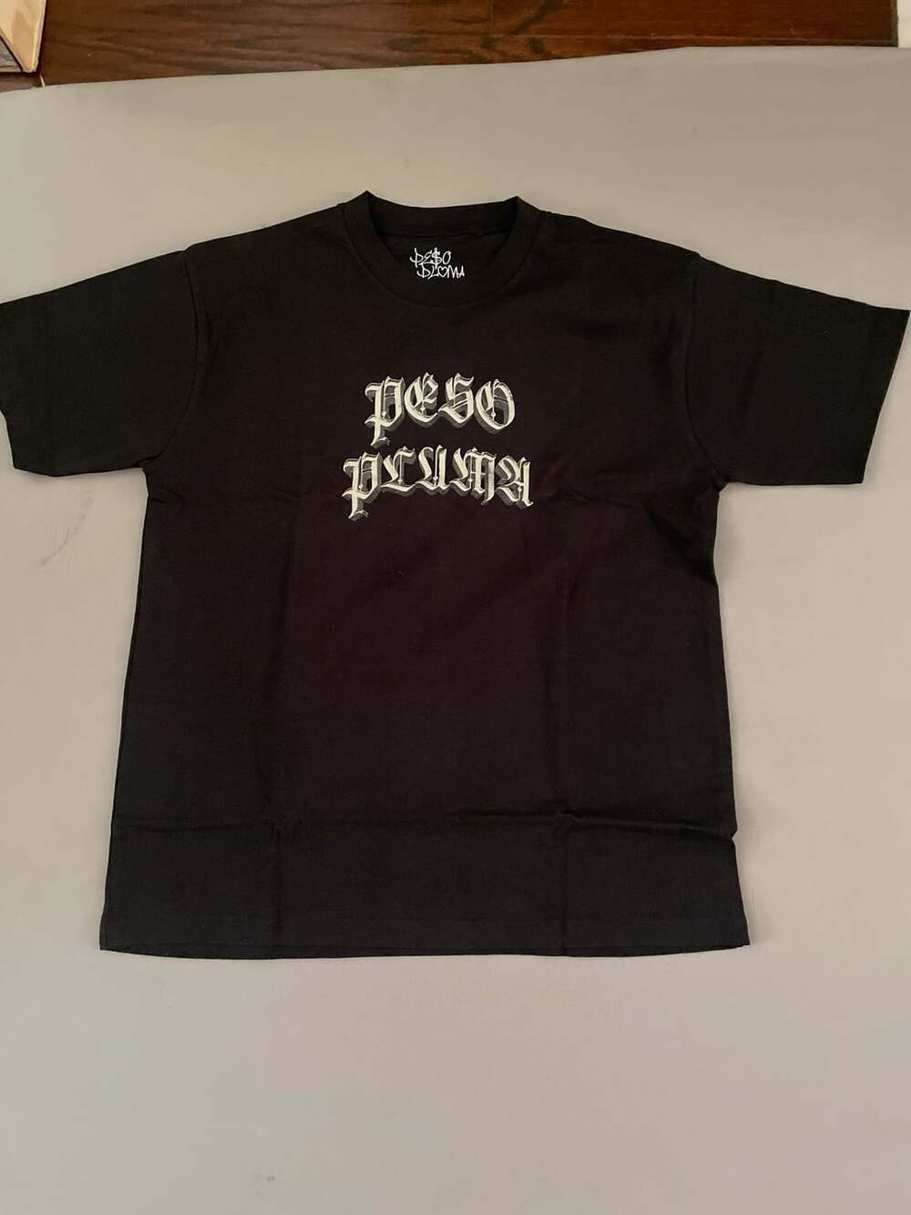 Peso Pluma Exodo Tour Graphic T-Shirt Size Medium Black Cotton